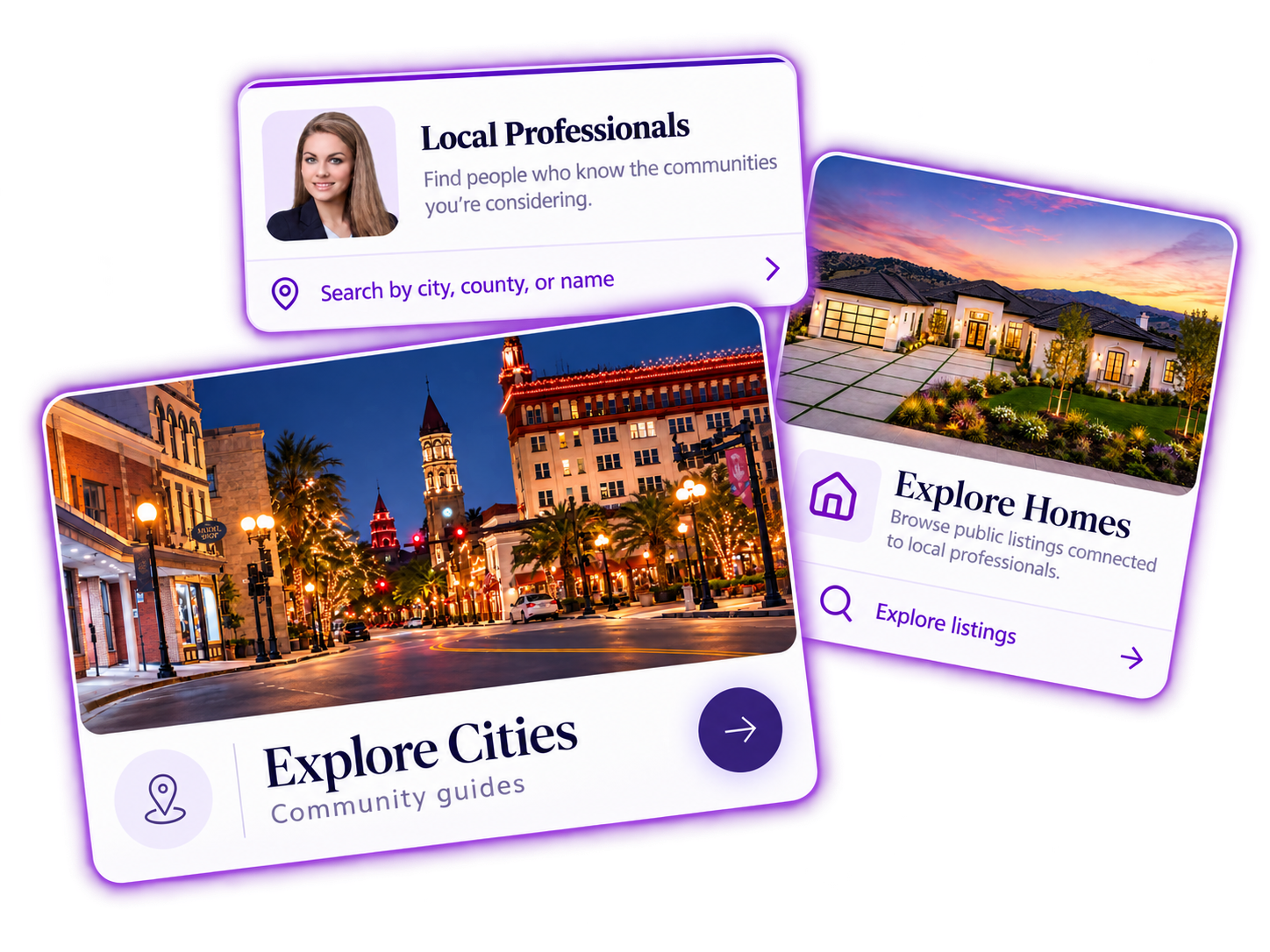 Larina Matrix local professional, home, and city discovery previews
